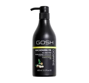 GOSH MACADAMIA OIL ВЕГАНСЬКИЙ ШАМПУНЬ ДЛЯ СУХОГО ВОЛОССЯ 450МЛ