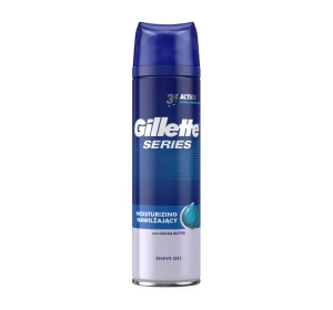 GILLETTE SERIES 3X MOISTURIZING ЗВОЛОЖУВАЛЬНИЙ ГЕЛЬ ДЛЯ ГОЛІННЯ 200 МЛ