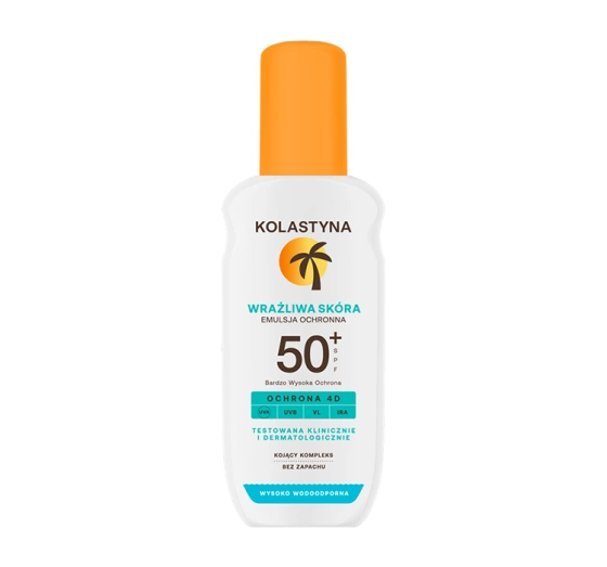 Kolastyna Чутлива Шкіра захисний спрей-емульсія SPF50+ 150мл