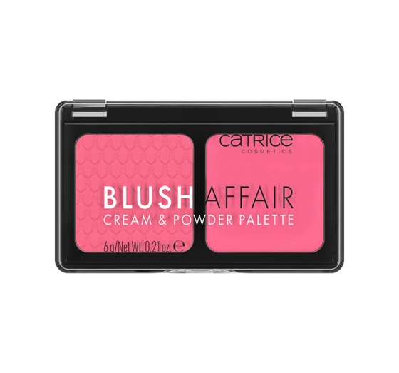 Catrice Blush Affair палітра кремових і пудрових рум'ян 020 Pleasing Pink 6г