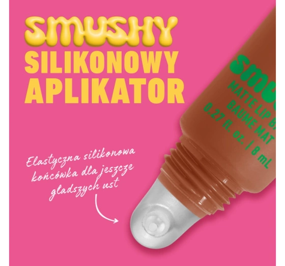 NYX Professional Makeup Smushy матовий бальзам для губ 06 Soft Smile 8 мл