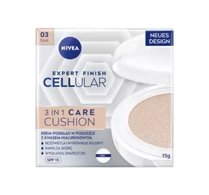 NIVEA HYALURON CELLULAR FILLER КОМПАКТНИЙ ТОНАЛЬНИЙ ЗАСІБ SPF15 03 DUNKEL 15Г