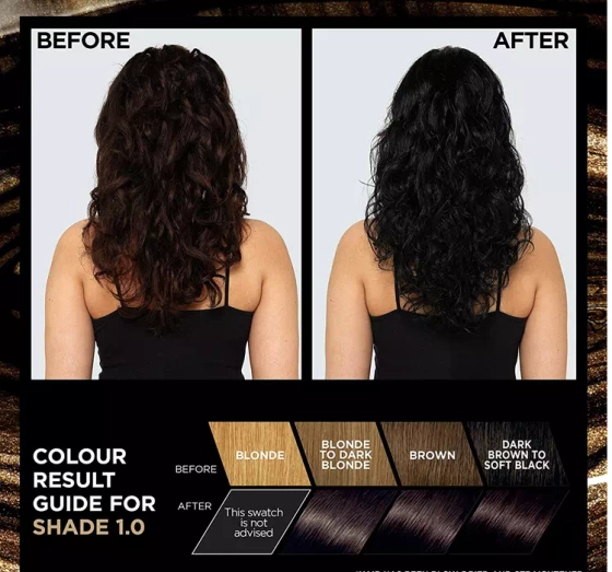 LOREAL PREFERENCE ФАРБА ДЛЯ ВОЛОССЯ 1 NAPOLI BLACK