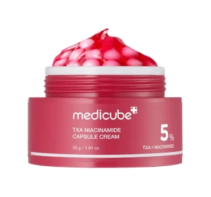 Medicube TXA Niacinamide Collagen Capsule Cream освітлювальний крем для обличчя в капсулах 55 г