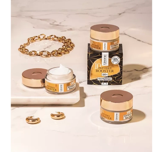 Lirene 10 Peptides Booster разглаживающий крем 50+ 50 мл