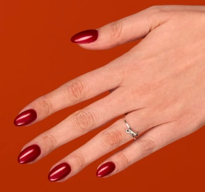 SEMILAC ГЕЛЬ-ЛАК UV HYBRID PEARL RED 070