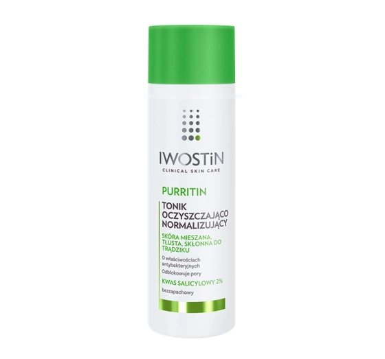 IWOSTIN PURRITIN ОЧИЩАЮЩИЙ ТОНИК ДЛЯ ЛИЦА 215МЛ