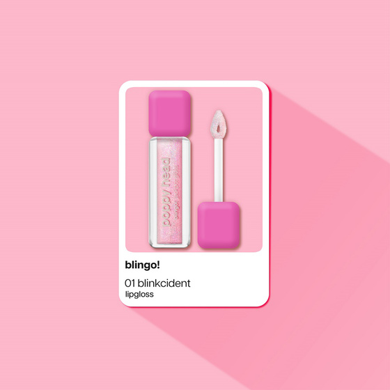 Poppy Head Blingo! Jackpot Gloss блиск для губ 01 Blinkcident 4,8 г