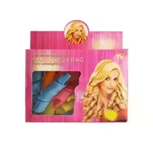 DENI CARTE MAGIC LEVERAG НАБОР ПАПИЛЬОТОК ДЛЯ ВОЛОС 12 ШТУК + КРЮЧОК