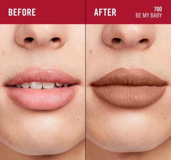 RIMMEL LASTING MEGA MATTE МАТОВА ПОМАДА 700 BE MY BABY 7,4МЛ