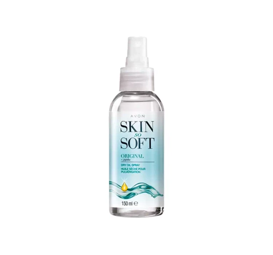 AVON SKIN SO SOFT СУХОЕ МАСЛО ДЛЯ ТЕЛА В ФОРМЕ СПРЕЯ С МАСЛОМ ЖОЖОБА 150МЛ