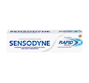 SENSODYNE RAPID RELIEF WHITENING ЗУБНАЯ ПАСТА УЛЬТРАБЫСТРОЕ ОБЛЕГЧЕНИЕ 75МЛ