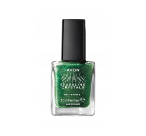 Avon Sprakling Crystals классический лак для ногтей Emerald Shine 10 мл