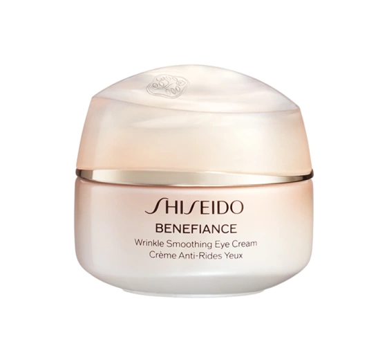 Нажмите на картинку, чтобы ее увеличить SHISEIDO BENEFIANCE WRINKLE SMOOTHING EYE CREAM КРЕМ ПОД ГЛАЗА 15МЛ