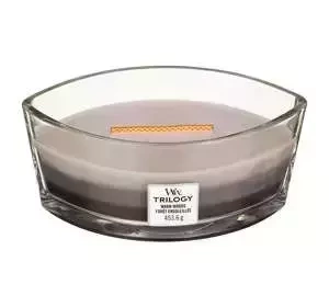 WOODWICK ELLIPSE CANDLE АРОМАТИЧЕСКАЯ СВЕЧА TRILOGY WARM WOODS 453,6Г