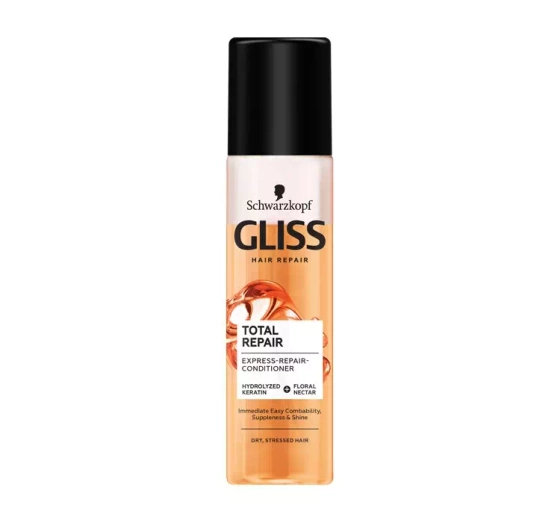 GLISS TOTAL REPAIR ЭКСПРЕСС-КОНДИЦИОНЕР ДЛЯ ПОВРЕЖДЕННЫХ И СУХИХ ВОЛОС 200МЛ
