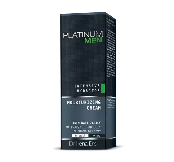 DR IRENA ERIS PLATINUM MEN INTENSIVE HYDRATOR Зволожуючий крем для обличчя і під очима 50мл