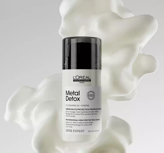 LOREAL PROFESSIONNEL SERIE EXPERT METAL DETOX ЗАХИСНИЙ КРЕМ 100МЛ