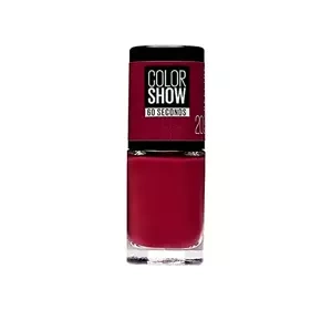 MAYBELLINE COLOR SHOW 60 SECONDS ТРАДИЦІЙНИЙ ЛАК ДЛЯ НІГТІВ 20 BLUSH BERRY 6,7МЛ