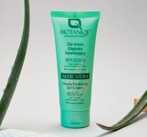 BIOTANIQE ALOE VERA ГЛУБОКО УВЛАЖНЯЮЩИЙ ГЕЛЬ-КРЕМ ДЛЯ ЛИЦА 50МЛ