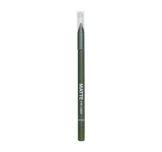 GOSH MATTE EYE LINER ВОДОСТОЙКИЙ МАТОВЫЙ КАРАНДАШ ДЛЯ ГЛАЗ 018 OLIVE GREEN 1,2Г