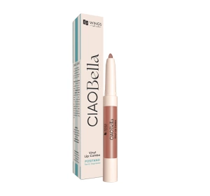 AA CIAO Bella Vinyl Lip Combo карандаш и блеск для губ 2в1 04 Salted Caramel Mix 0,85г + 4г