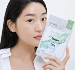 Mediheal Derma Synergy Teatree x Cica успокаивающая тканевая маска 25 мл
