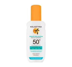 Kolastyna Чувствительная Кожа защитный спрей-эмульсия SPF50+ 150мл