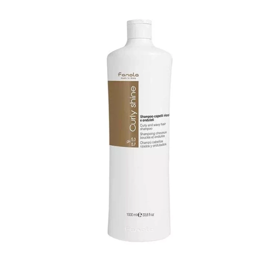 FANOLA CURLY SHINE ШАМПУНЬ ДЛЯ КУЧЕРЯВОГО ВОЛОССЯ 1Л