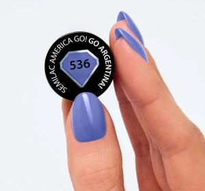 SEMILAC ГІБРИДНИЙ ЛАК УФ GO ARGENTINA 536