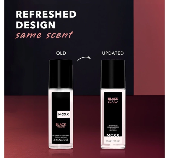 MEXX BLACK WOMAN ДЕЗООРАНТ-СПРЕЙ 75МЛ