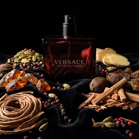 TESTER VERSACE CRYSTAL NOIR ПАРФЮМИРОВАННАЯ ВОДА СПРЕЙ 90МЛ