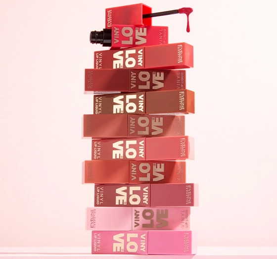 Eveline Cosmetics Vinylove жидкая помада с виниловым покрытием 10 Blushy 4 мл