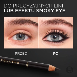 L'Oréal Paris Haute Couleur Kohl кремовий олівець для очей 110 Black Silk / Noir Silk 1,2 г