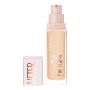 Maybelline Lifter Plump & Glow Foundation освітлюючий рідкий тональний крем для обличчя SPF15 118 30 мл 