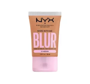NYX PROFESSIONAL BARE WITH ME BLUR TINT FOUNDATION ОСВІТЛЮЮЧИЙ ТОНАЛЬНИЙ КРЕМ 10 MEDIUM 30МЛ