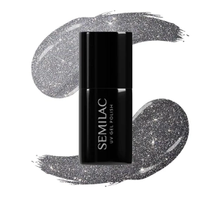 SEMILAC ГЕЛЬ-ЛАК MAGNETIC GLOW CAT EYE 334 SILVER LAVENDER 7МЛ
