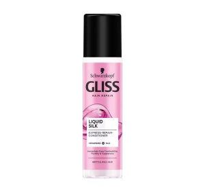 GLISS LIQUID SILK ЭКСПРЕСС-КОНДИЦИОНЕР ДЛЯ МАТОВЫХ И ЛОМКИХ ВОЛОС 200МЛ