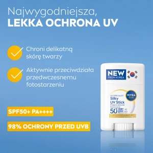 NIVEA SUN UV Specialist Silky UV Stick солнцезащитный стик SPF 50+ PA++++ 15 г