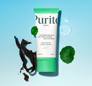 Purito Wonder Releaf Centella легкий солнцезащитный крем для лица SPF 50+ 60 мл