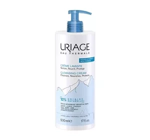 Uriage Eau Thermale Creme Lavante питательный крем для очищения лица и тела 500 мл
