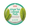 PUREDERM КОЛЛАГЕНОВАЯ ТКАНЕВАЯ МАСКА ДЛЯ ЛИЦА ЗЕЛЕНЫЙ ЧАЙ