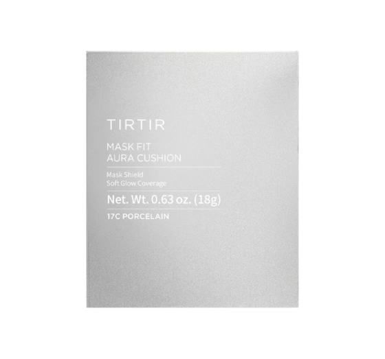 Нажмите на картинку, чтобы ее увеличить TIRTIR Mask Fit Aura Cushion осветляющее тональное средство для лица 17C Porcelain 18 г