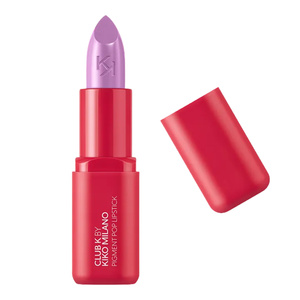 KIKO Milano Club K Pigment Pop Lipstick — увлажняющая губная помада с высокой степенью покрытия в стике, оттенок 18 Club Coded, 3,5 г