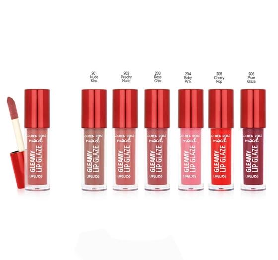 Golden Rose Mood Gleamy Lip Glaze блеск для губ 206 Plum Glaz 4,7 мл