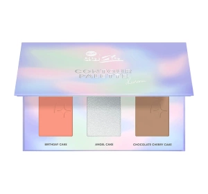 Bell x GenZie палетка для контурування обличчя 01 Let's Bake a Bake 14,5 г