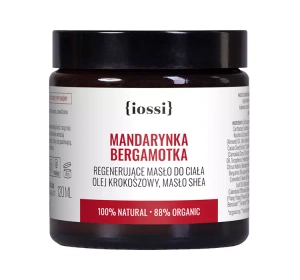 IOSSI МАНДАРИН БЕРГАМОТ МАСЛО ДЛЯ ТІЛА З ОЛІЄЮ САФЛОРУ ТА МАСЛОМ ШИ 120МЛ