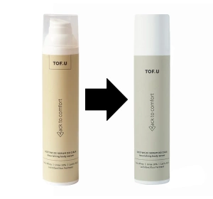 BACK TO COMFORT TOFORU ЖИВИЛЬНА СИРОВАТКА ДЛЯ ТІЛА 100МЛ