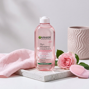 GARNIER SKIN NATURALS МИЦЕЛЛЯРНОЕ СРЕДСТВО С РОЗОВОЙ ВОДОЙ 400МЛ