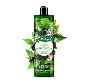 Herbapol набір шампунь + кондиціонер для нормального та жирного волосся 400 мл